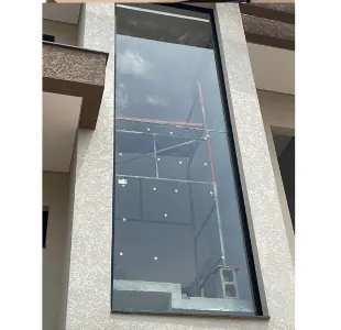 Fechamento fixo em vidro